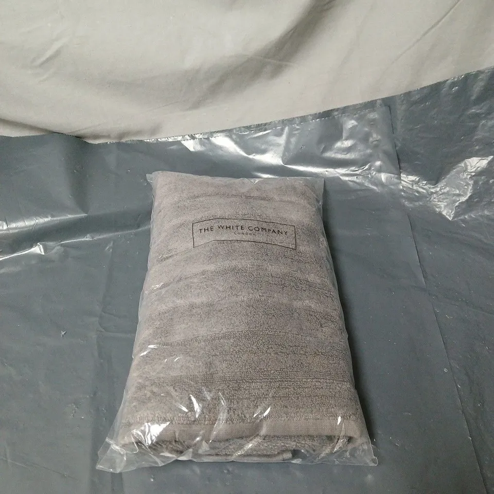 THE WHITE COMPANY LONDON HAND TOWEL GREY 