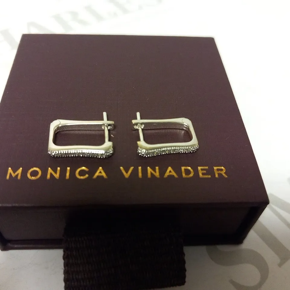 BOXED MONICA VINADER EARRINGS