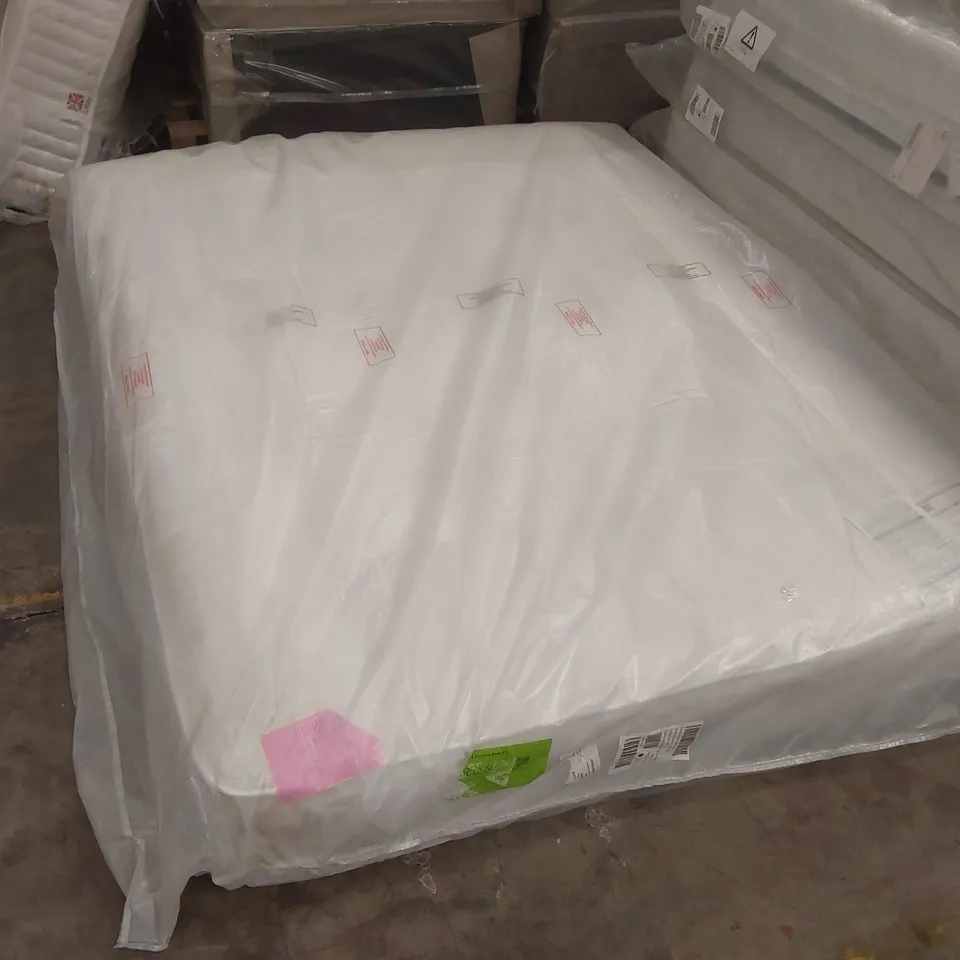 QUALITY BAGGED CASHMERE 3000 POCKET OPEN COIL KINGSIZE MATTRESS 