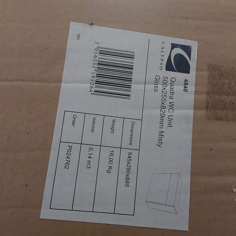 PALLET OF ASSORTED BATHROOM FURNITURE PARTS INCLUDING: WC UNIT CARCASSES, WALL UNIT ECT