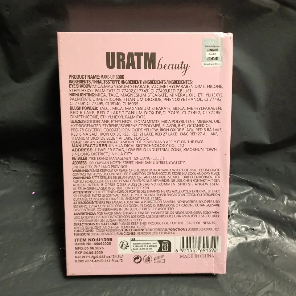 SEALED FASHION URATM BEAUTY PUT ONMAKEUP EYE SHADOW AND HIGHLIGHTER