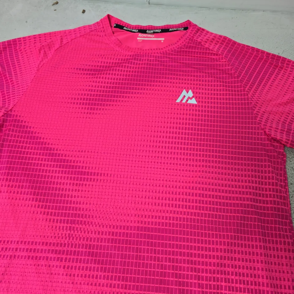 MONTIREX PINK TRAIL T-SHIRT – MEN'S, SIZE M