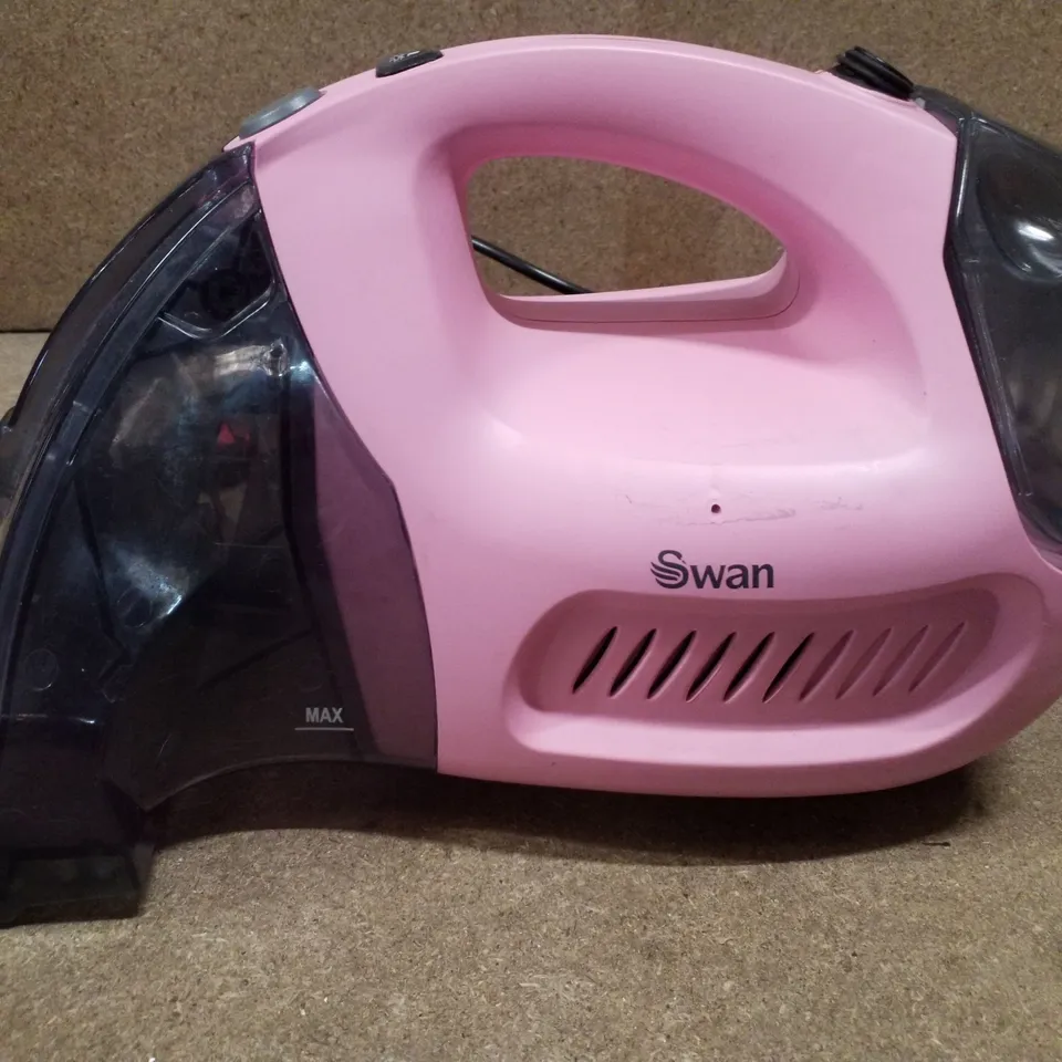BOXED SWAN X LYNSEY 500W HANDHELD CARPET CLEANER