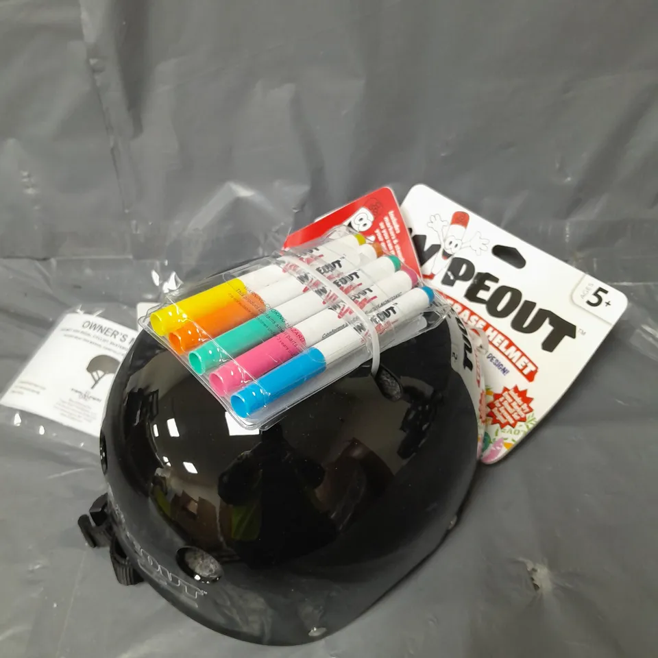 WIPEOUT HELMET - BLACK