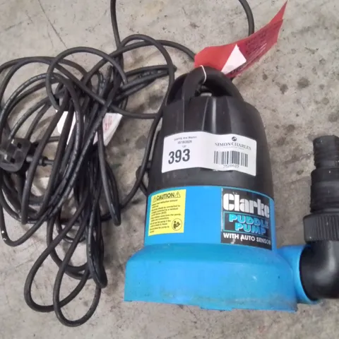CLARKE SUBMERSIBLE GARDEN PUMP – BLUE