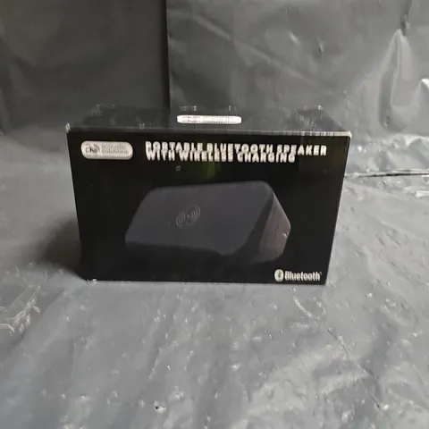 PORTABLE BLUETOOTH SPEAKER WITH WIRELESS CHARGING
