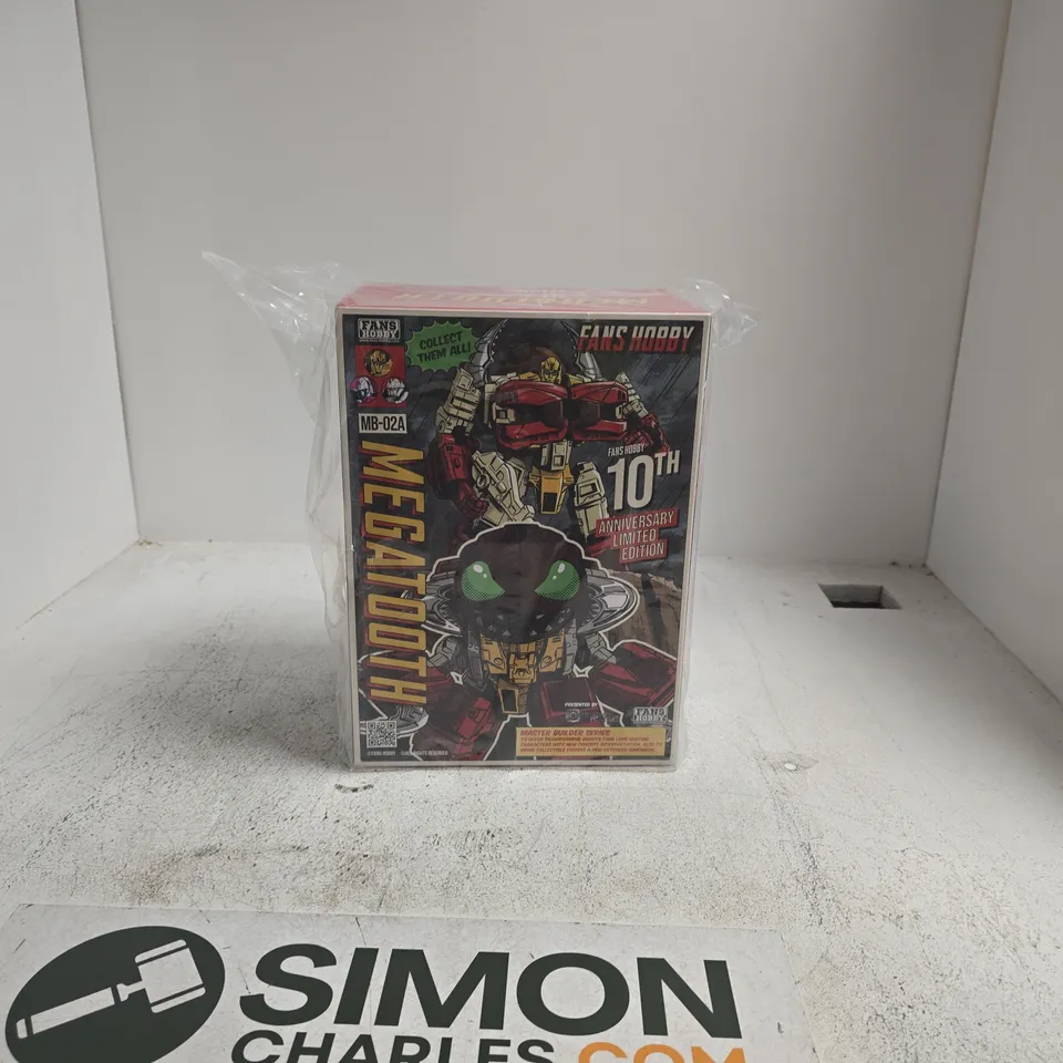 MEGATOOTH– 10TH ANNIVERSARY LIMITED EDITION FIGURE (MB-02A) MASTER BUILDER FANS HOBBY