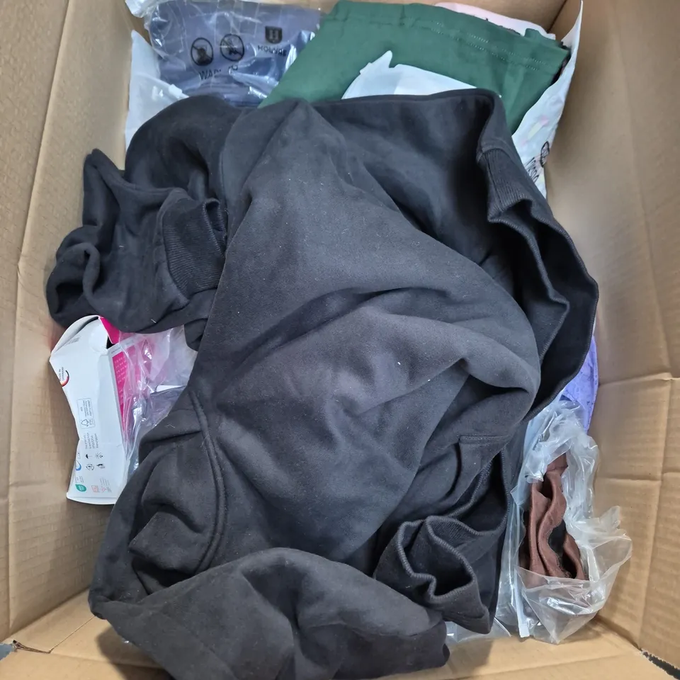 APPROXIMATELY 25 ASSORTED CLOTHING AND FASHION PRODUCTS IN VARIOUS STYLES AND SIZES - COLLECTION ONLY