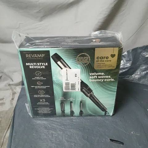 REVAMP MULTI STYLER REVOLVE 3 IN 1 ROTATING STYLER BOXED