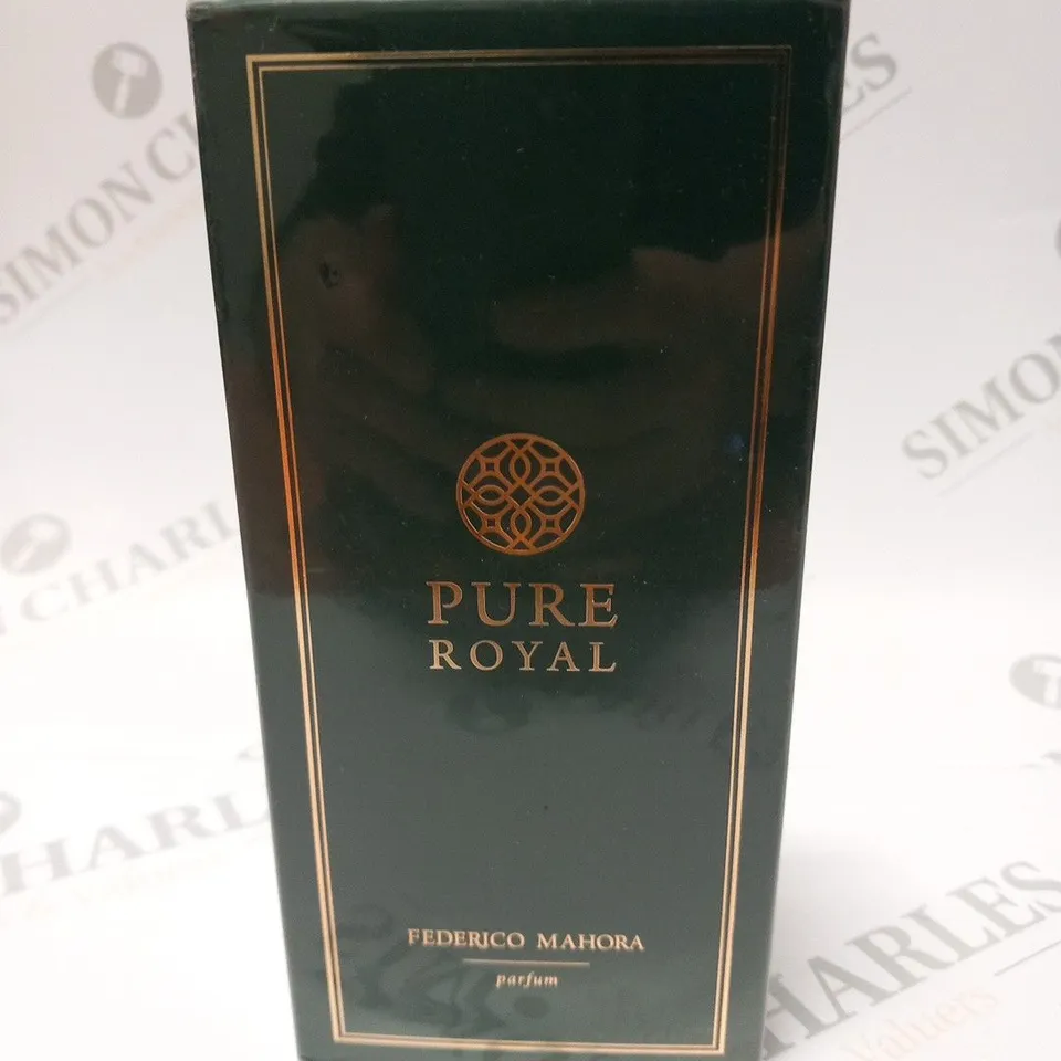BOXED AND SEALED PURE ROYAL FEDERICO MAHORA PARFUM 50ML