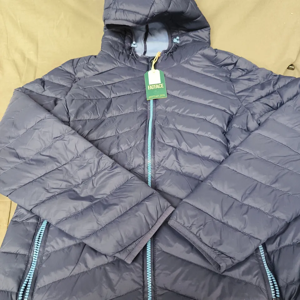 FATFACE RUBY LIGHT PUFF HOODED JACKET – UK 16 