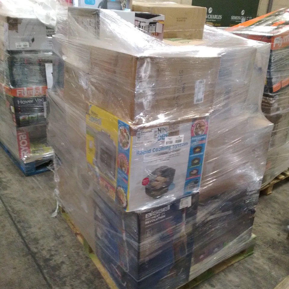 PALLET OF APPROXIMATELY 26 UNPROCESSED RAW RETURN HOUSEHOLD AND ELECTRICAL GOODS TO INCLUDE;