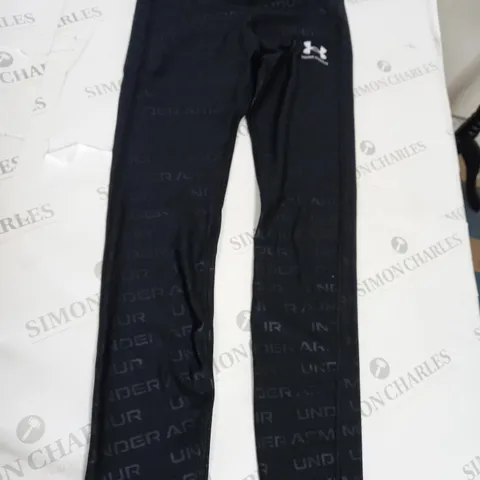 BLACK UNDER ARMOUR LEGGINGS SIZE S