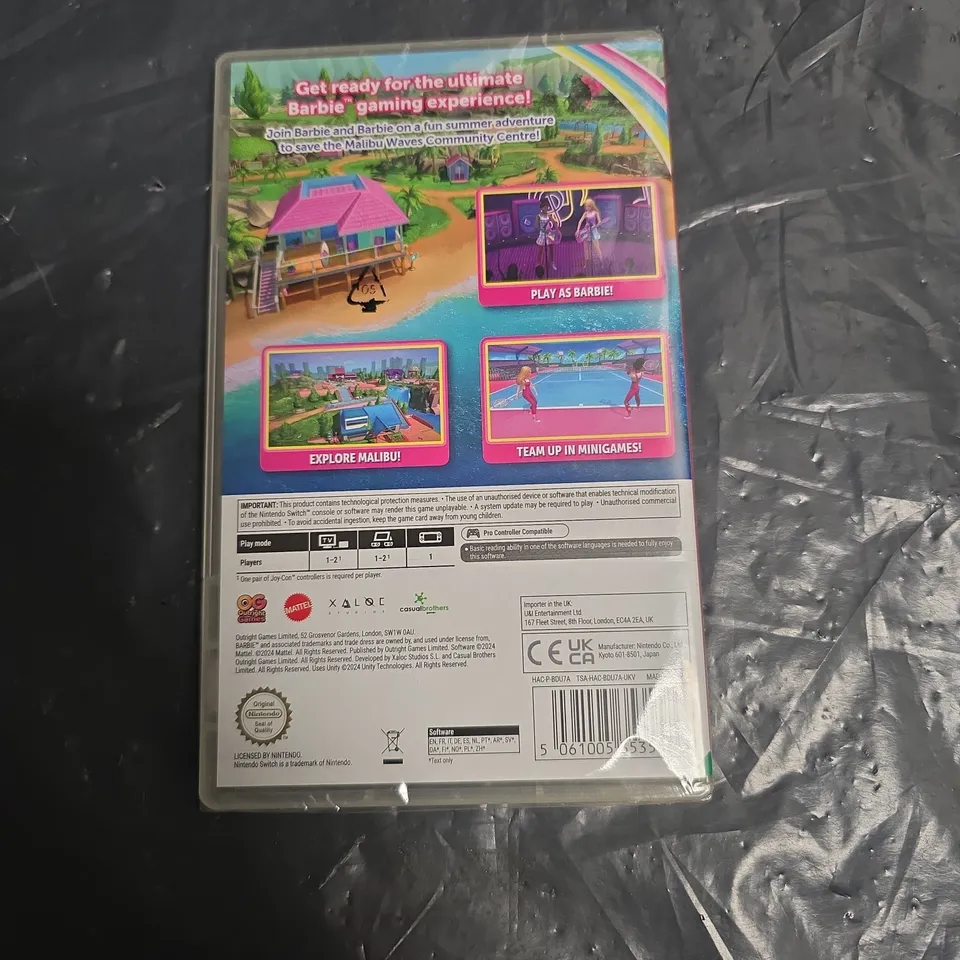 NINTENDO SWITCH BARBIE PROJECT FRIENDSHIP