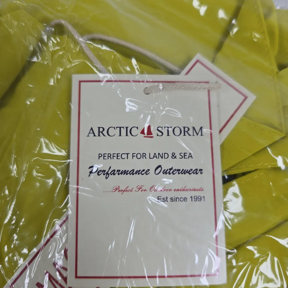 ARCTIC STORM PERFORMANCE OUTERWEAR JACKET – LOTTIE, LIME, UK 10