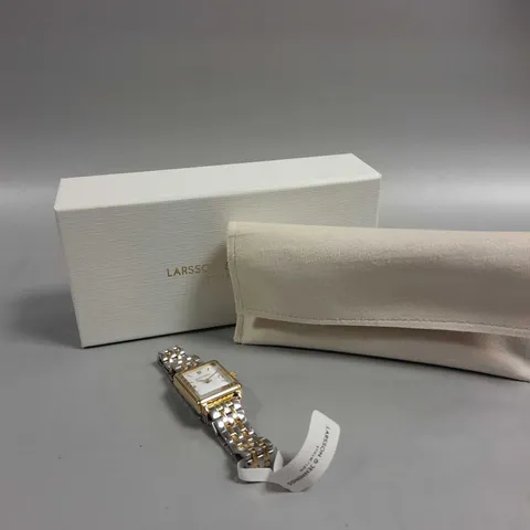 LARSSON & JENNINGS BOYFRIEND MINI ELEVATE MIXED GOLD WATCH