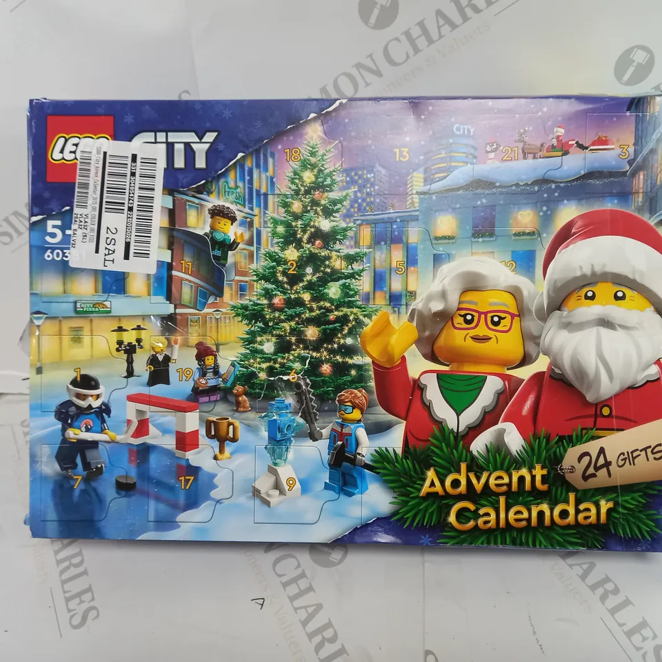 BOXED LEGO CITY ADVENT CALENDAR 2023 RRP £19.99