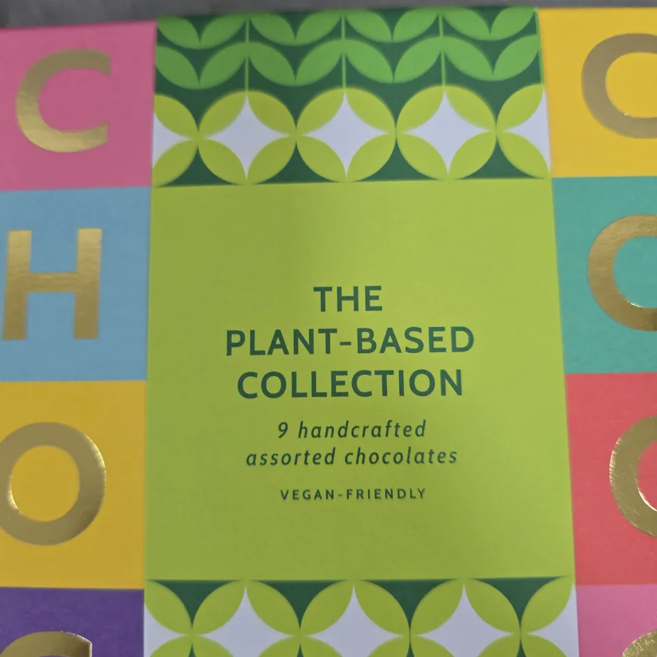 CHOCOCO THE PLANT-BASED COLLECTION – 9 PIECE VEGAN CHOCOLATE SELECTION BOX (BOX OF 12)
