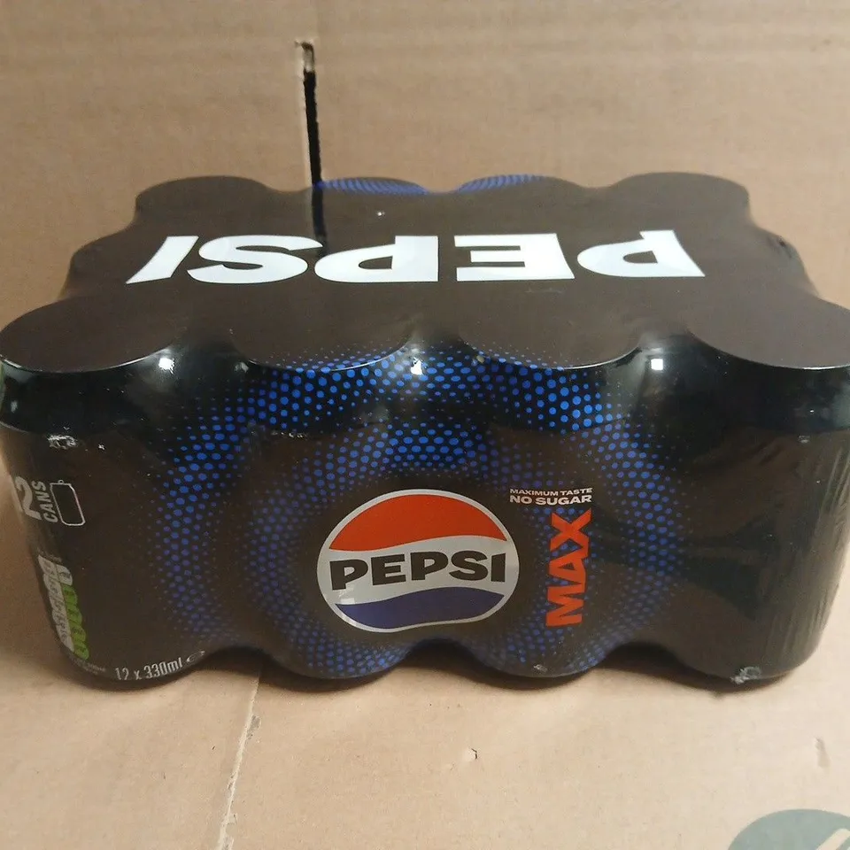 PEPSI MAX MULTIPACK (12 X 330ML CANS)