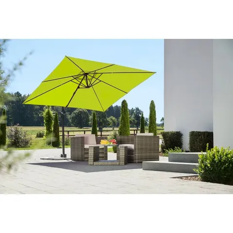 ALIABBAS 2.7M SQUARE CANTILEVER PARASOL 