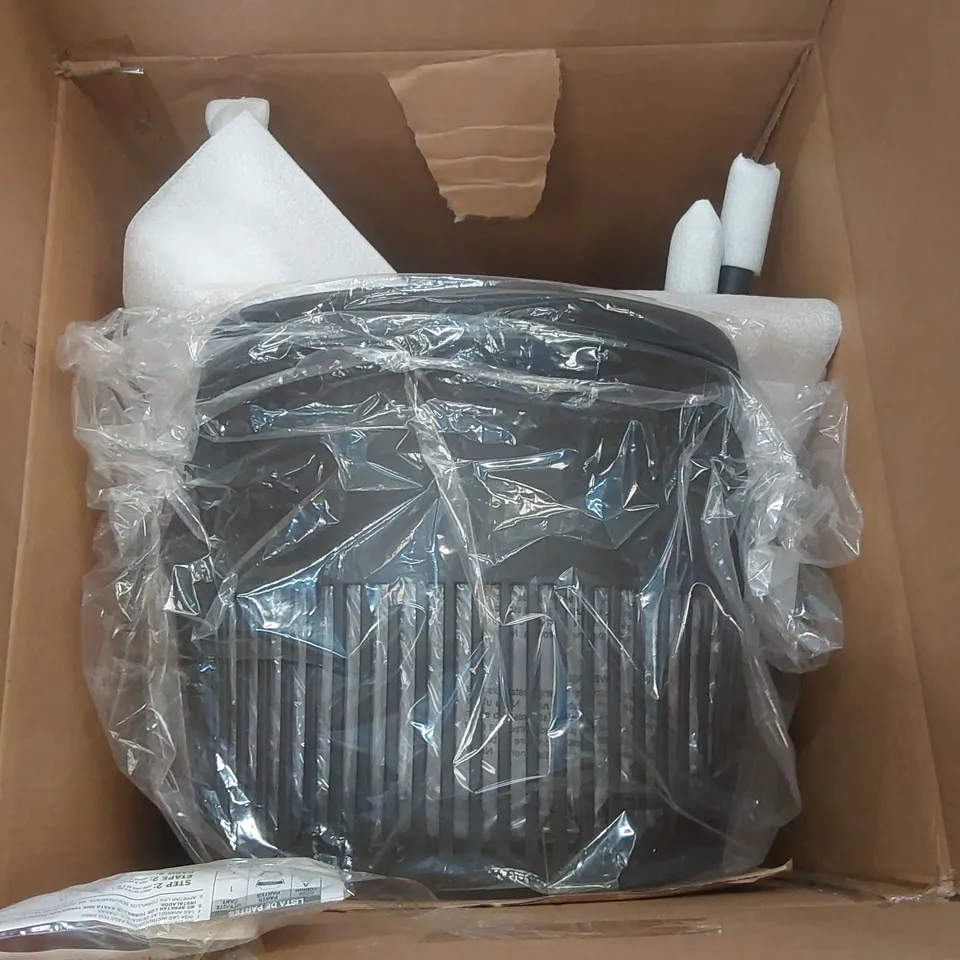 BOXED PAIR OF DOREL DINING CHAIRS - BLACK