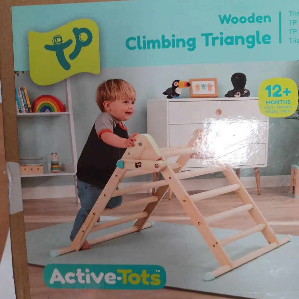 INDOOR WOODEN CLIMBING FRAME RRP £69.99