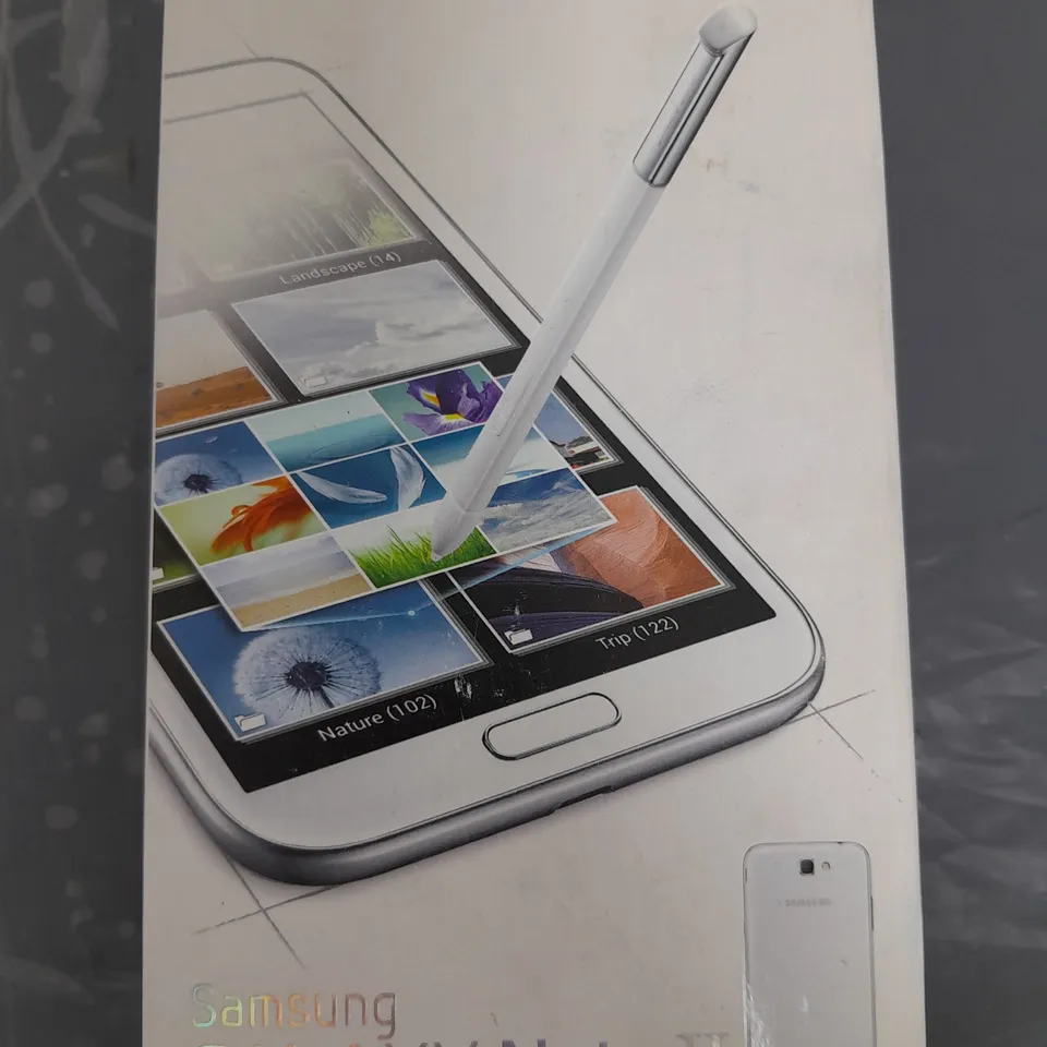 BOXED SAMSUNG GALAXY NOTE II MOBILE PHONE