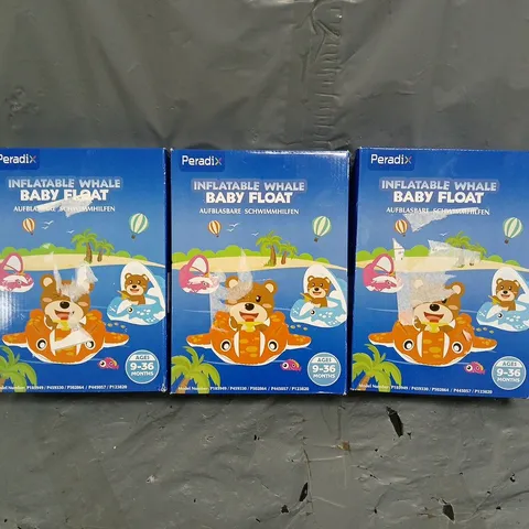3X PERADIX INFLATABLE WHALE BBAY FLOAT