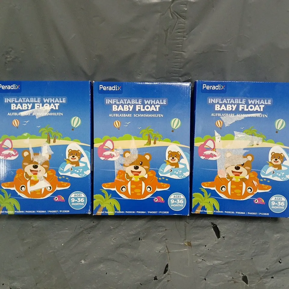 3X PERADIX INFLATABLE WHALE BBAY FLOAT 