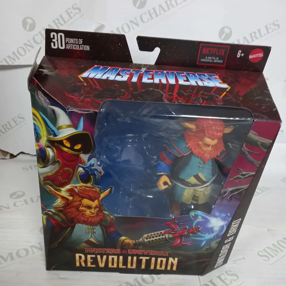 MASTERS OF THE UNIVERSE REVOLUTION ACTION FIGURES