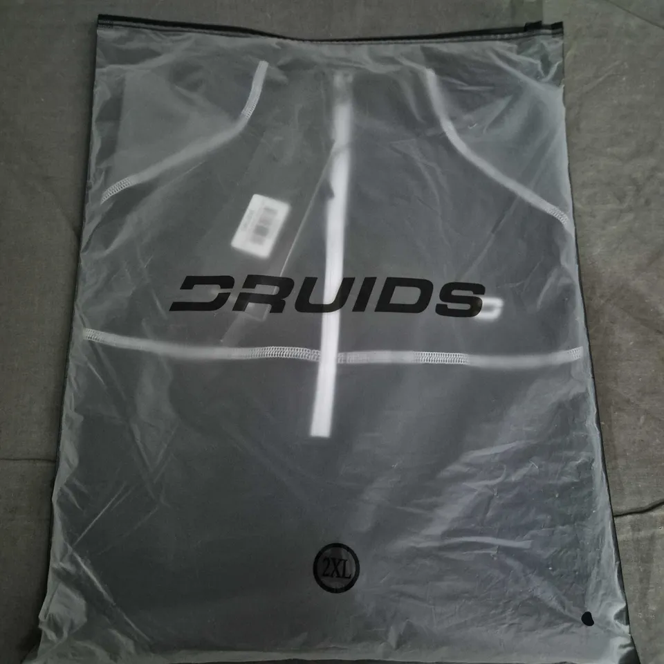 BAGGED DRUIDS POLAR MIDLAYER JACKET, BLACK, UK 2XL