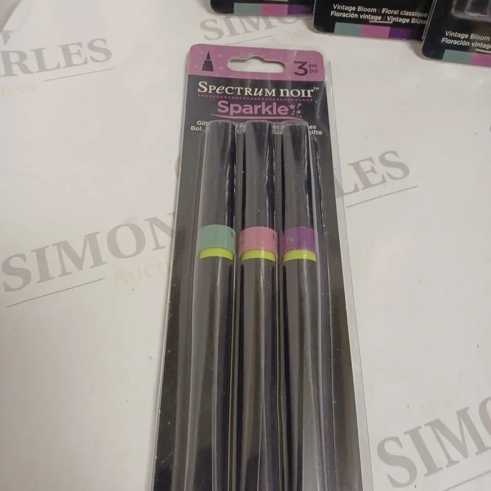 5 X SPECTRUM NOIR 3PK SPARKLE PENS SET