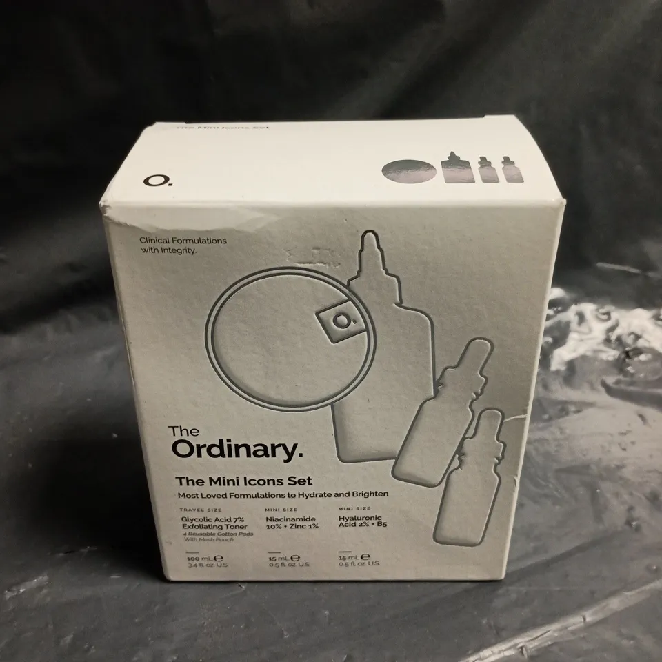 THE ORDINARY MINI ICONS SET