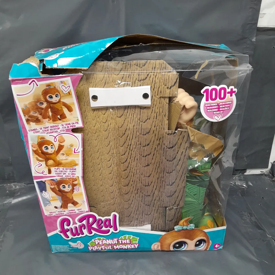 FUR-REAL PEANUT THE PLAYFUL MONKEY TOY 