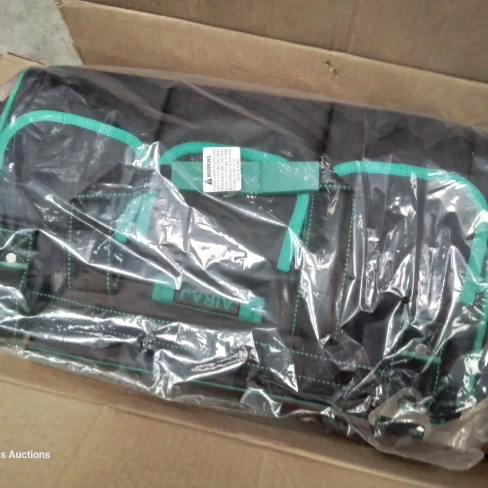 PALLET OF ASSORTED ITEMS, INCLUDING, SET OF 3 FRYING PANS, TOOL BAG, VELVET COAT HANGERS, CIRCULAR TRAY, 3 IN 1 CHILDS SWING SEAT, VOSPEED STAND MIXER, GALVANISED BUCKET,