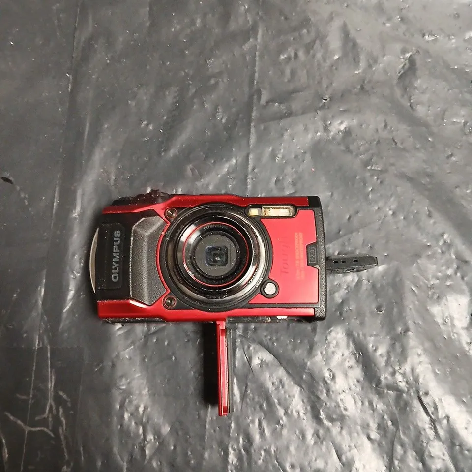 Olympus Tough TG-6 Red Digital Camera – 4K