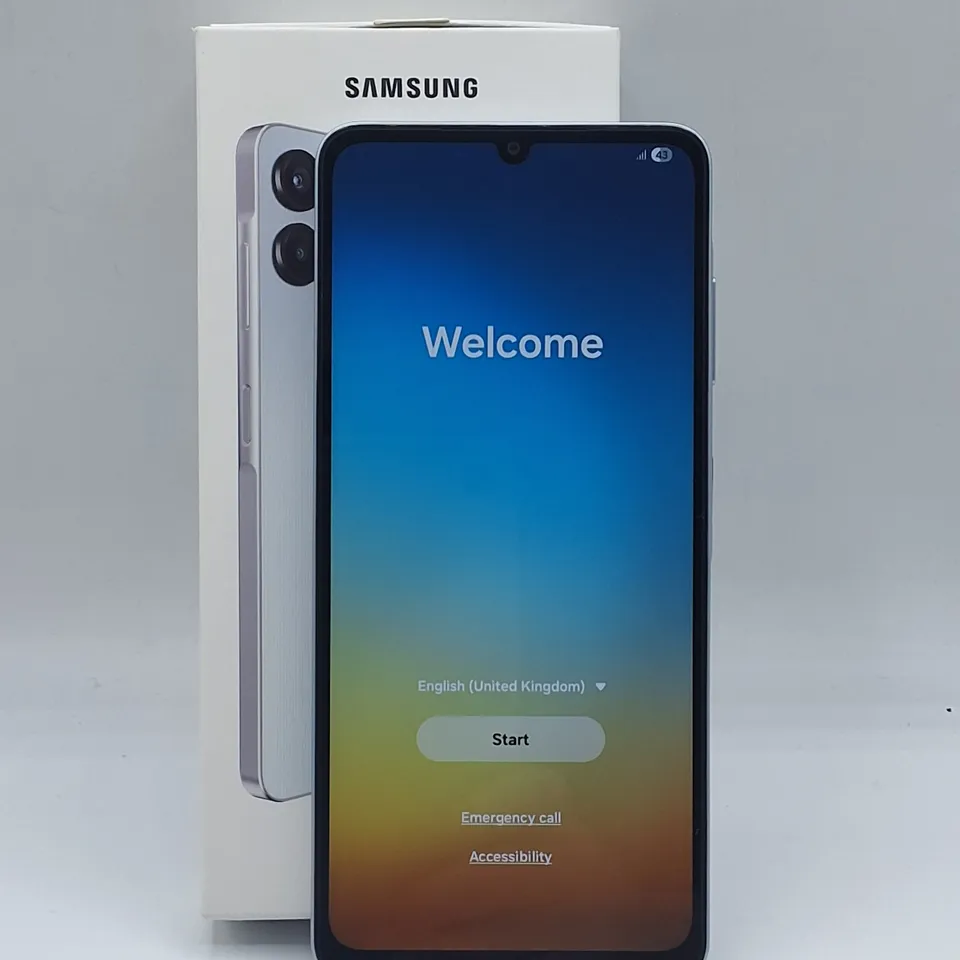 BOXED SAMSUNG GALAXY A06 4GB/64GB IN LIGHT BLUE - SM-A065F