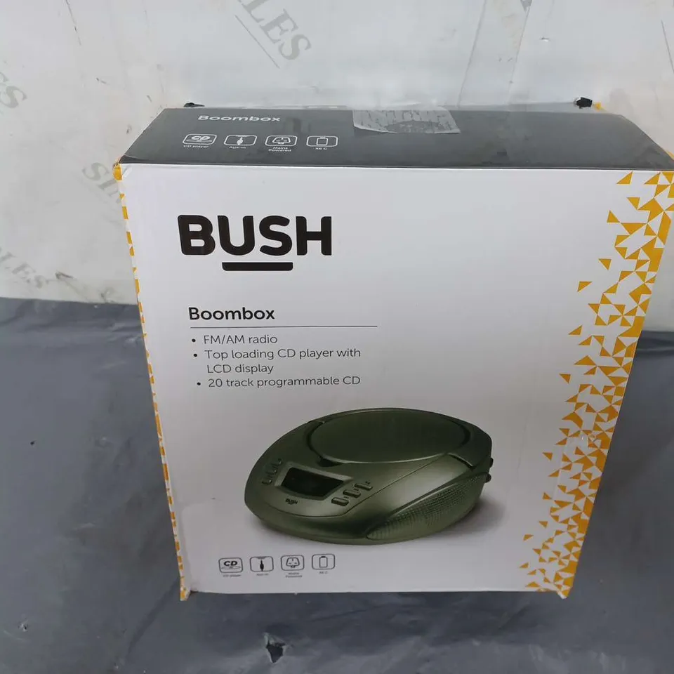BOXED BUSH BOOMBOX