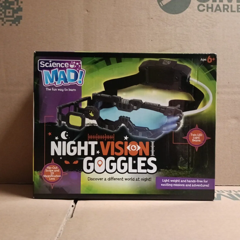 SCIENCE MAD! NIGHT VISION GOGGLES