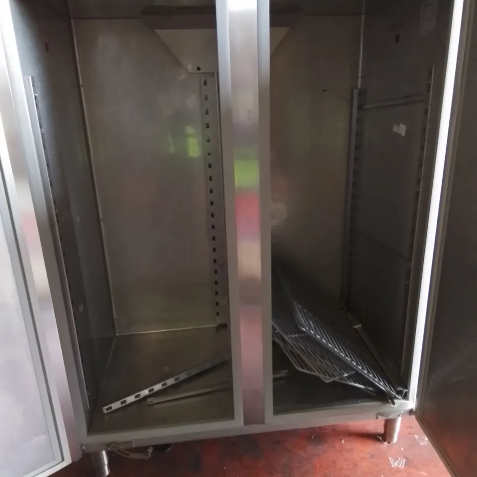 POLARIS COMMERCIAL P 140 TN AR STAINLESS DOUBLE DOOR FOOD CHILLER 