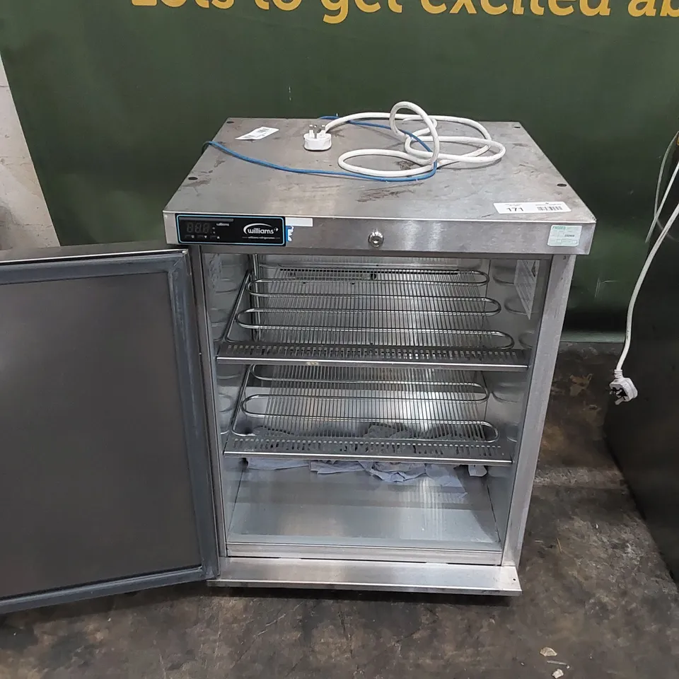 WILLIAMS LA135SA R290 R1 AMBER COMMERCIAL UNDER COUNTER FREEZER