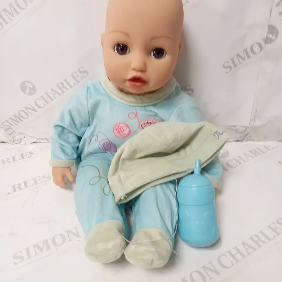 BOXED BABY ANNABELL INTERACTIVE ALEXANDER 43cm RRP £64.99