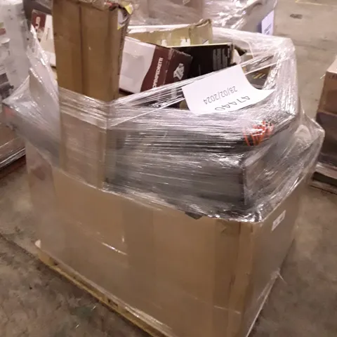 PALLET OF APPROXIMATELY 34 UNPROCESSED RAW RETURN HOUSEHOLD AND ELECTRICAL GOODS TO INCLUDE;
