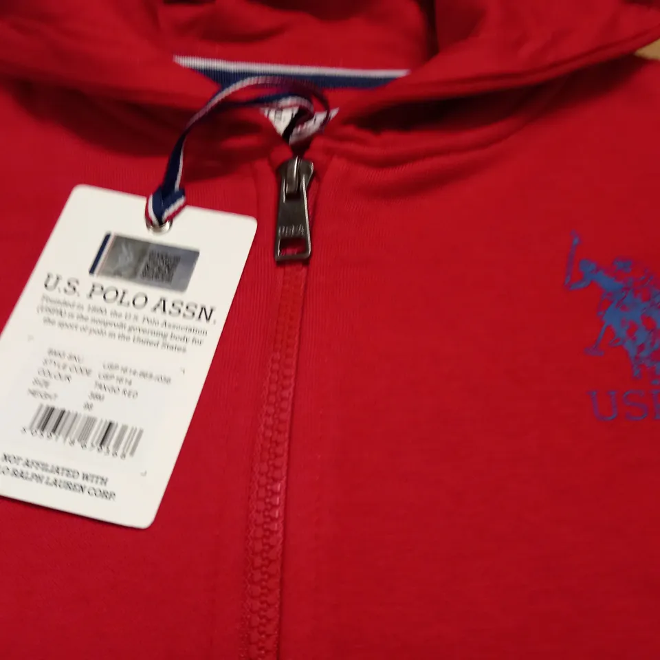 U.S. POLO ASSN KIDS TANGO RED 2-PIECE SET - 36M