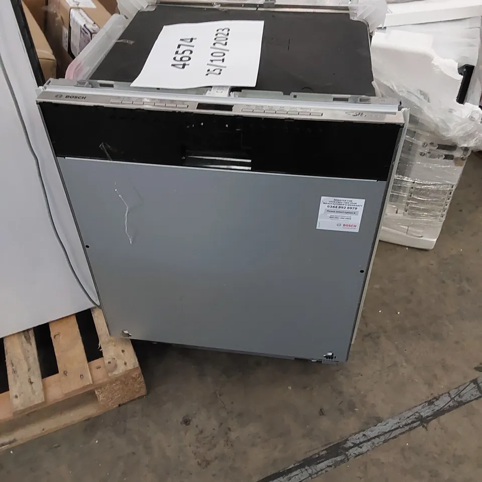 BOSCH INTEGRATED DISHWASHER 