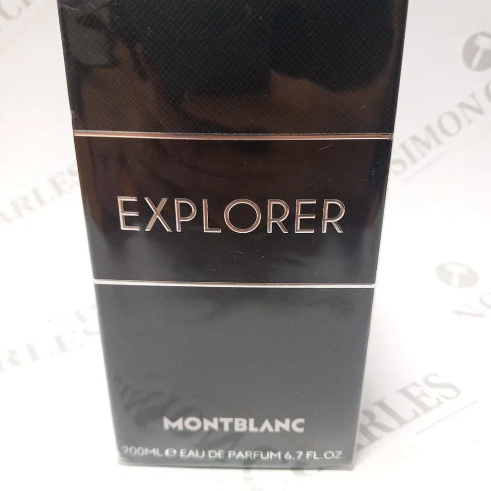 BOXED MONTBLANC EXPLORER EAU DE PARFUM 200ML