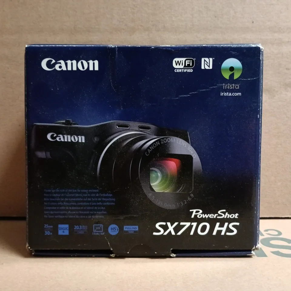 BOXED CANON POWERSHOT SX710 HS DIGITAL CAMERA