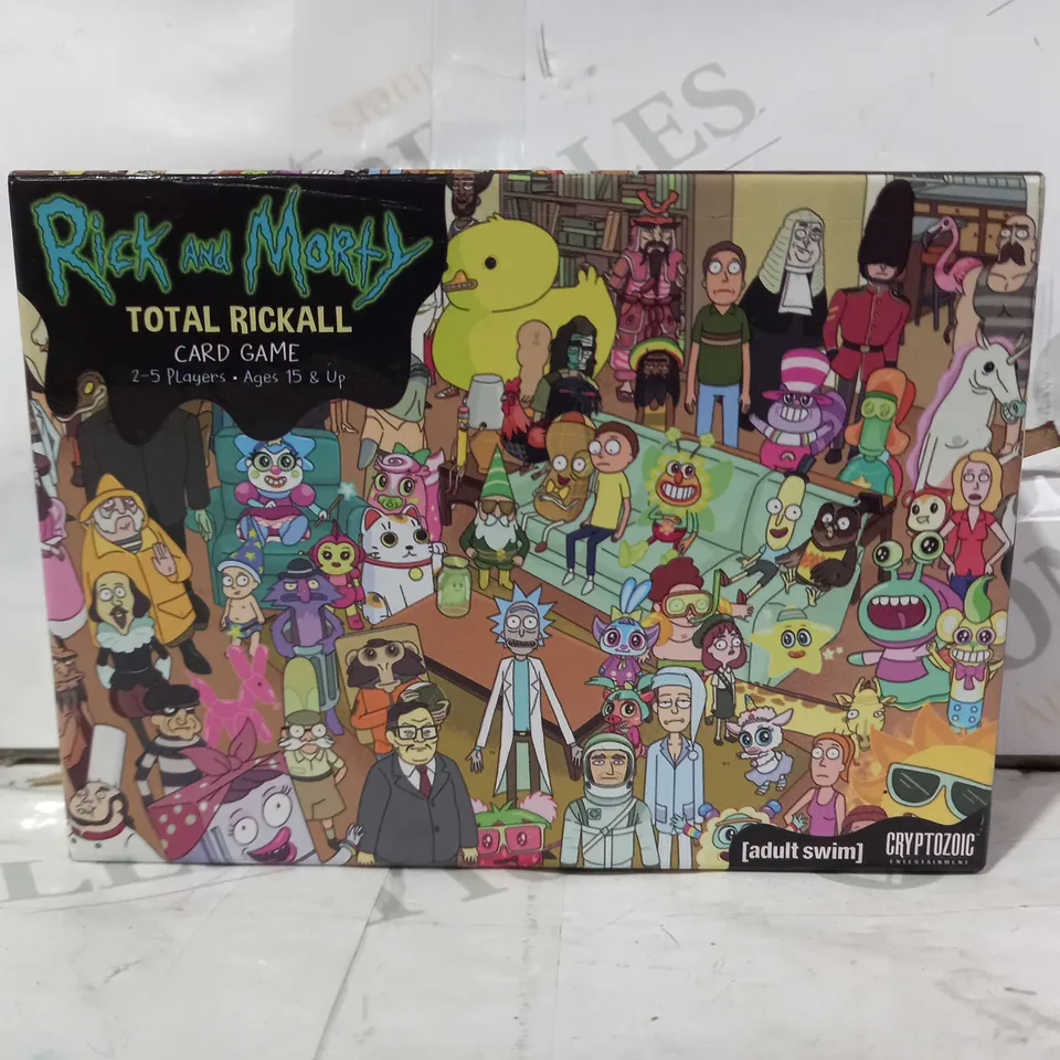 RICK AND MORTY TOTAL RICKALL CARD GAME