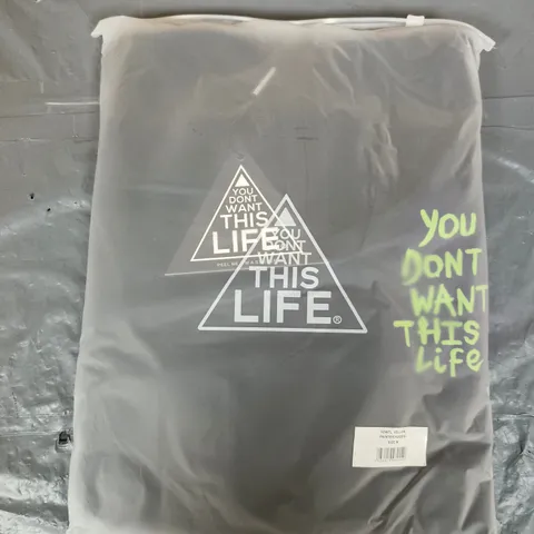 YDWTL YELLOW PAINTER HOODIE – M