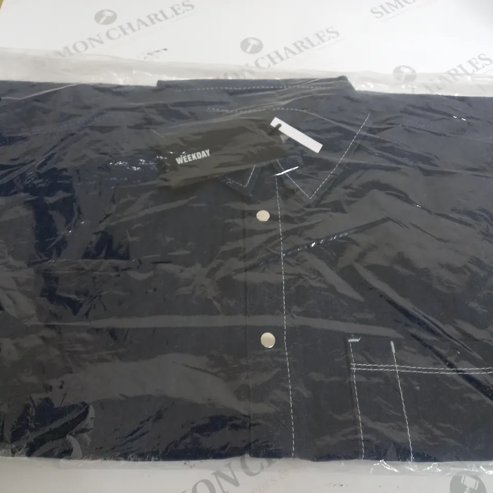 WEEKDAY DEMIN BLUE SHIRT - EUR M